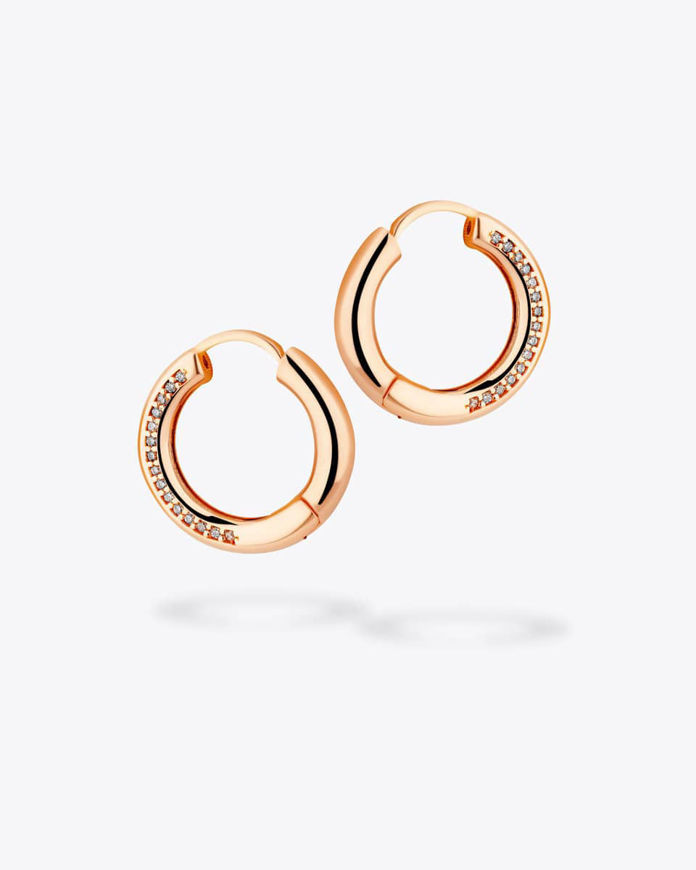 Spinner circle earrings| گوشواره اسپینر دایره
