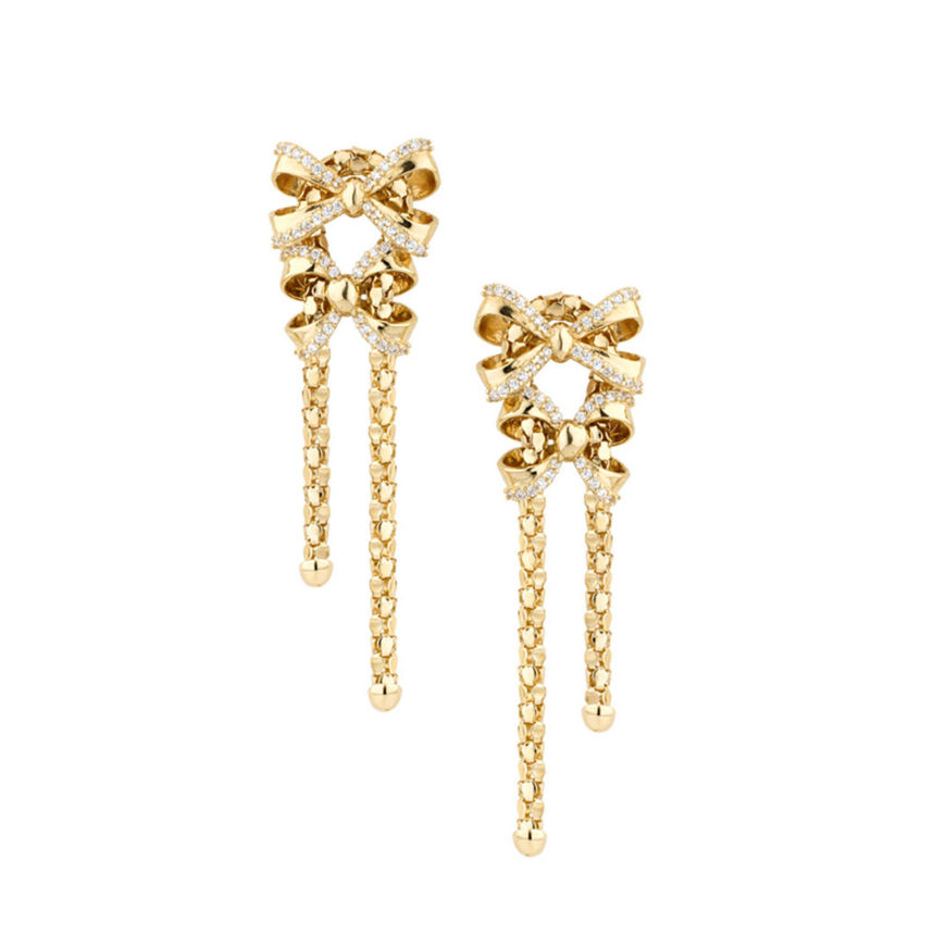 تصویر  Bella papion earrings |گوشواره بلا پاپیون