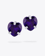 تصویر  heart stud earrings | گوشواره میخی قلب