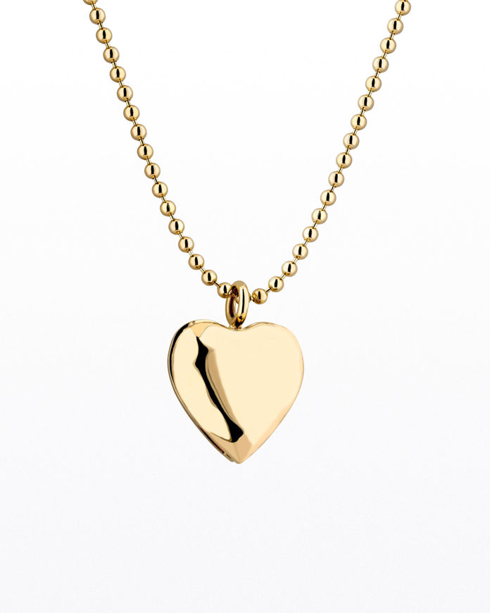 تصویر  Do with love pendant | آویز قلب بازشو