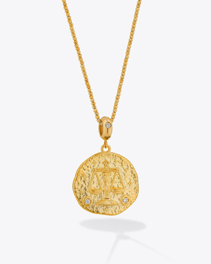 تصویر  Zodiac Libra Necklace | گردنبند زودیاک