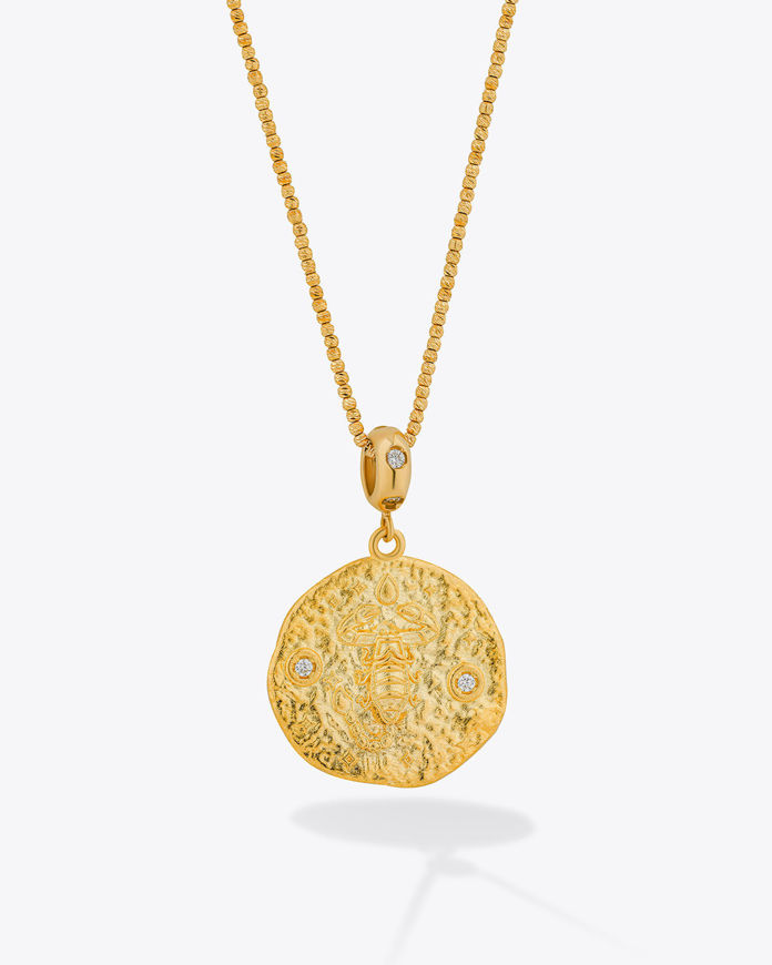 تصویر  Zodiac Scorpio Necklace | گردنبند زودیاک