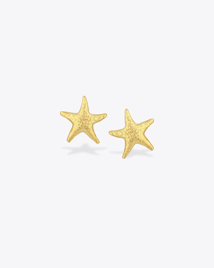 تصویر  La Ponche Earrings | گوشواره ل پونچ ستاره