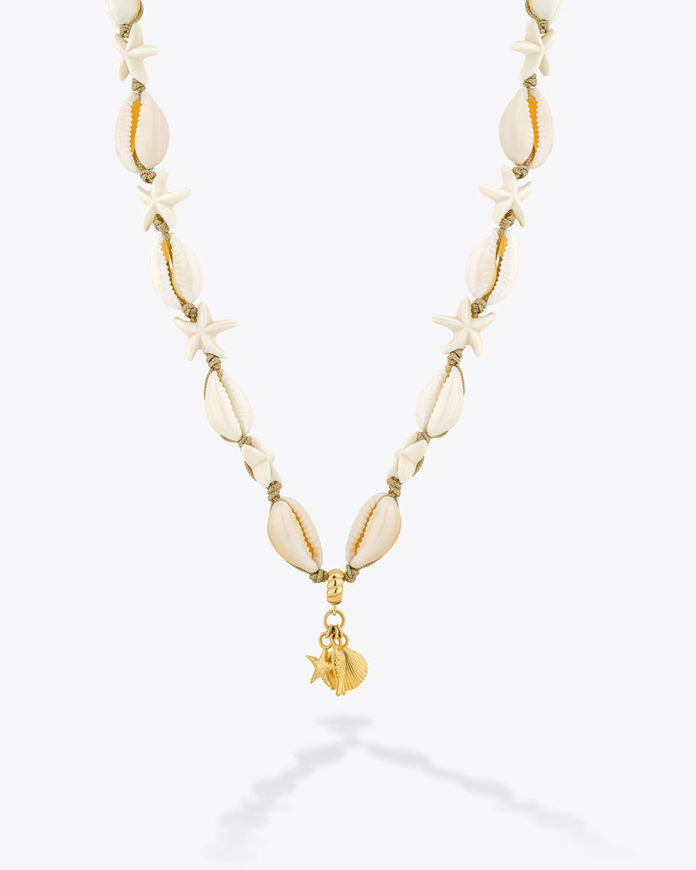 تصویر  La ponche Shell Necklace | گردنبند صدف ل پونچ