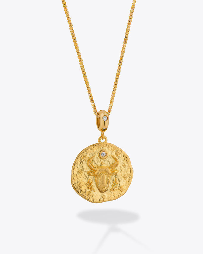 تصویر  Zodiac Taurus Necklace | گردنبند زودیاک